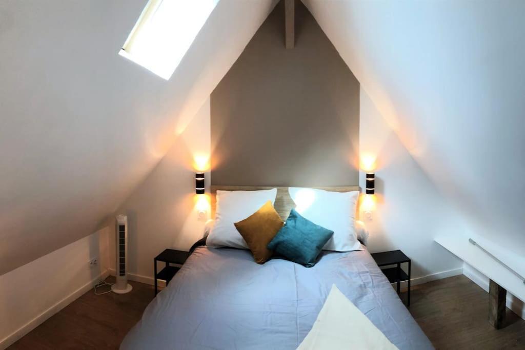 Appartement Au Calme Entre Terre Et Mer. Proche Honfleur バヌルヴィル・ラ・ベルトラン エクステリア 写真