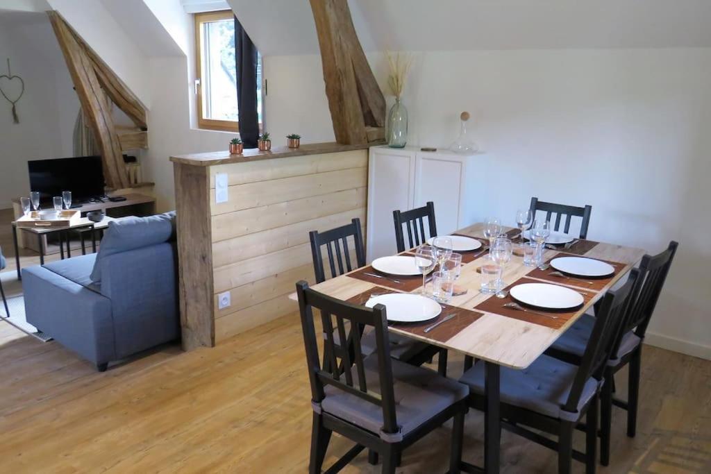 Appartement Au Calme Entre Terre Et Mer. Proche Honfleur バヌルヴィル・ラ・ベルトラン エクステリア 写真