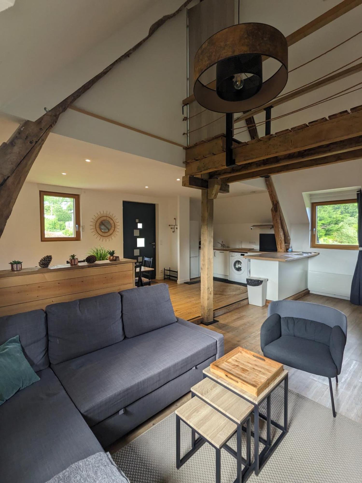 Appartement Au Calme Entre Terre Et Mer. Proche Honfleur バヌルヴィル・ラ・ベルトラン エクステリア 写真